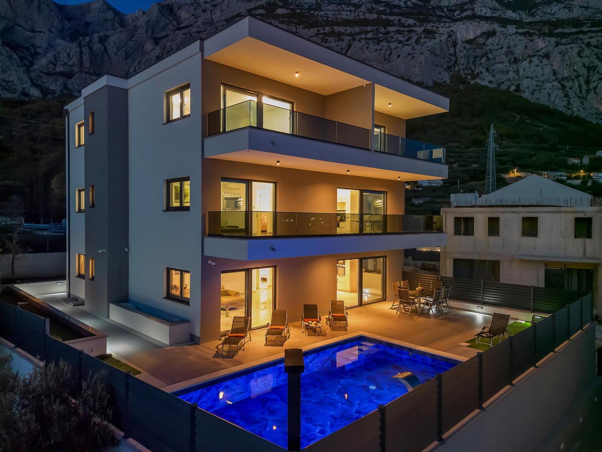 Villa Adria Makarska Exterior foto