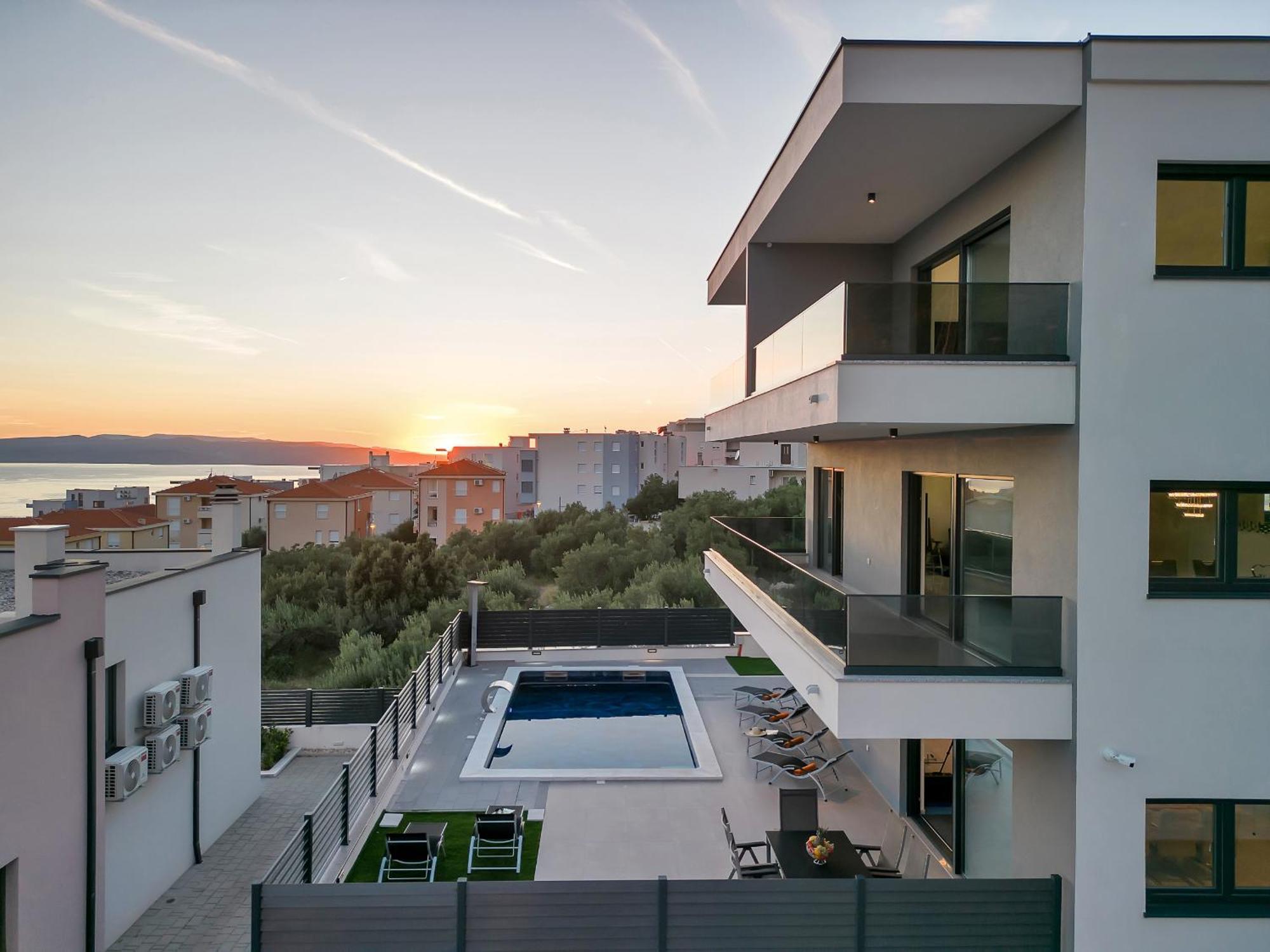Villa Adria Makarska Exterior foto