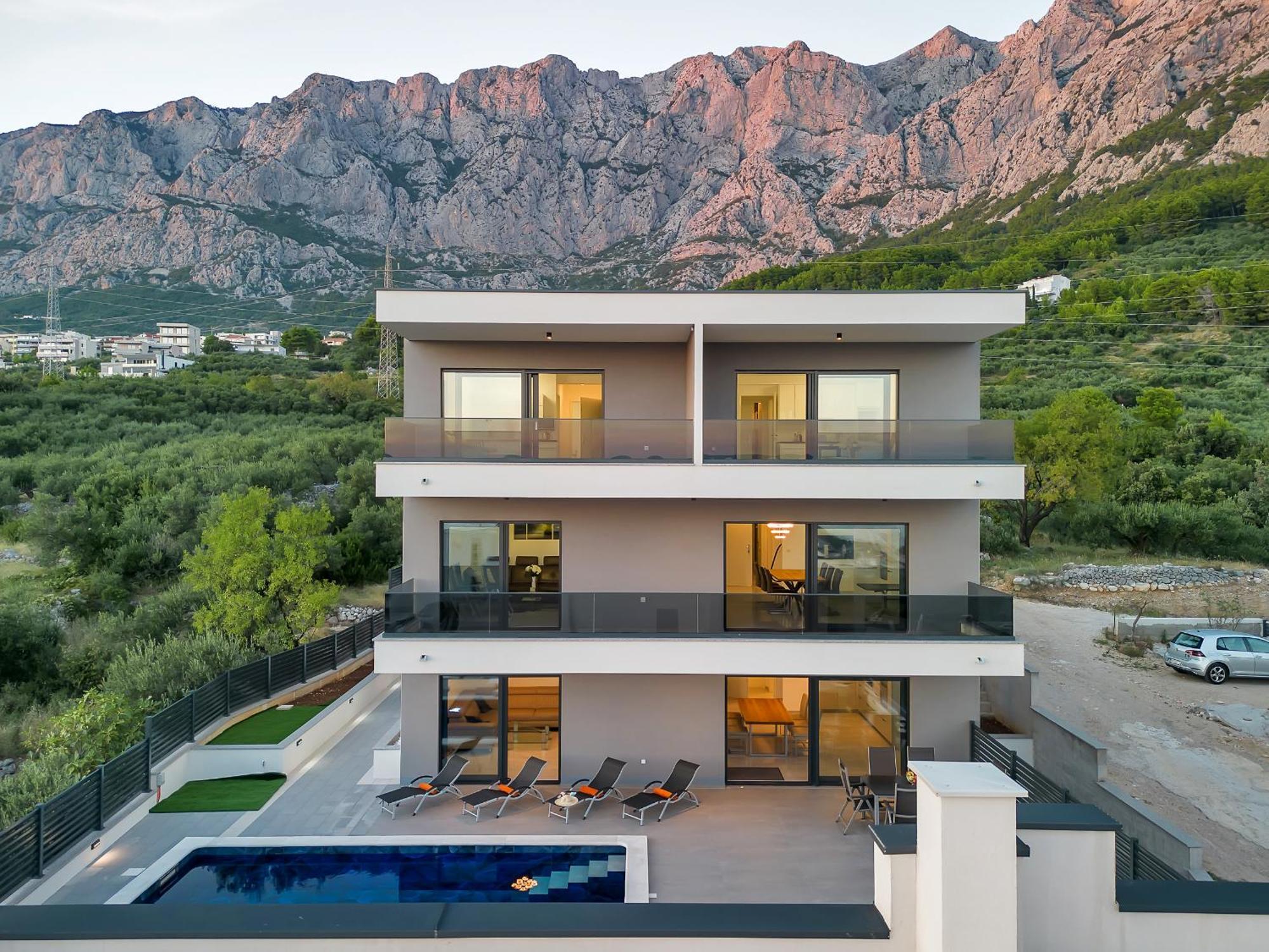 Villa Adria Makarska Exterior foto