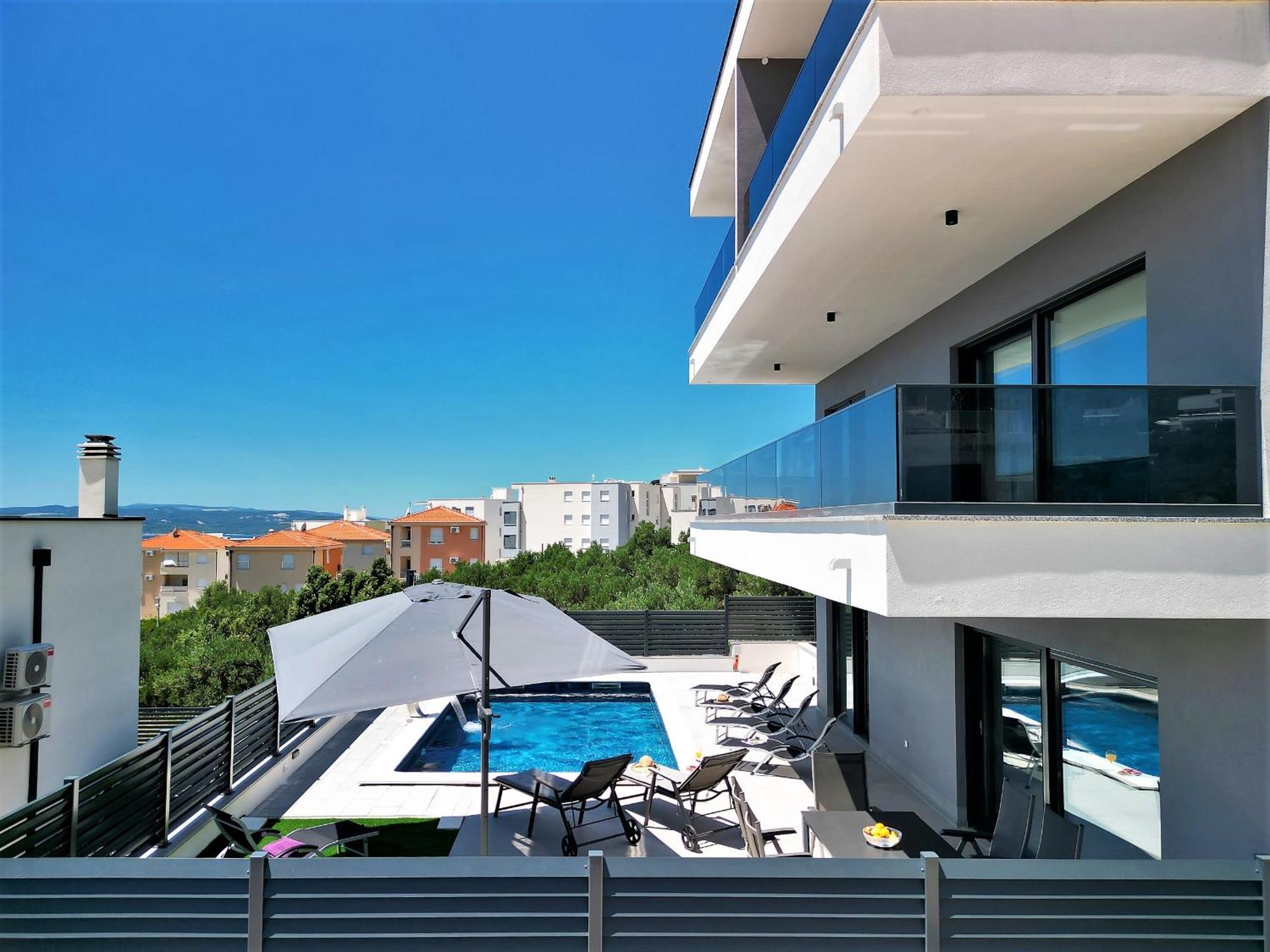 Villa Adria Makarska Exterior foto